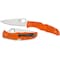 Spyderco 2024 Spyderco Endura 4 Lightweight Orange Flat Ground Plain SPY-C10FPOR - alternate 1